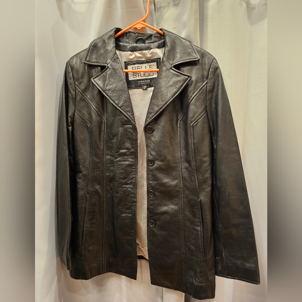 Pelle Studio Wilson Leather Jacket - Size M (Wearable Condition, See Photos)